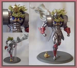 FIGURE SPIRITS KUJI キン肉マン　悪魔将軍フィギュア　原作カラーVer.　リペイント　塗装作品　完璧超人始祖　ゴールドマン