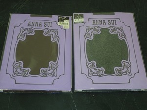 【未使用保管品】ANNA SUIアナスイ◇日本製◇タイツ◇ストッキング◇パンティストッキング◇2種セット