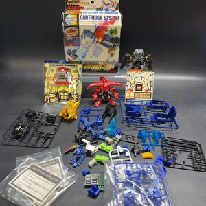 【現状品】ビーダマン クロスファイト ブラックナイト バトル カートリッジ連射トリガー 空箱 当時物 平成レトロ パーツ 部品取り 初期