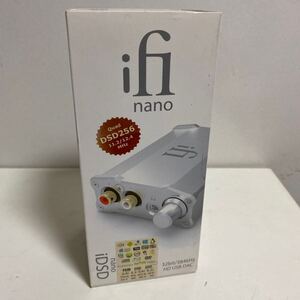 ほぼ新品 iFI Audio(アイファイオーディオ) iFI nano iDSD ハイレゾ音源対応ヘッドフォンアンプ (DSD対応USB DAC)