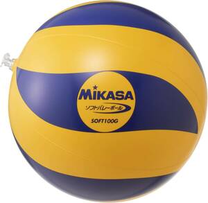 ミカサ(MIKASA) ソフトバレーボール 教材用 (ビニールタイプ)100g SOFT100G