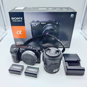 SONY ソニー NEX-7 ミラーレス一眼 カメラ ズームレンズキット おまけ