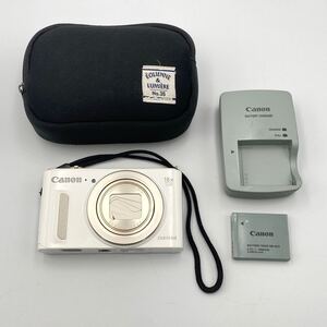 △【売り切り】Canon PowerShot SX610HS コンパクトデジタルカメラ 簡易動作確認済 キャノン キヤノン パワーショット 4.5-81.0mm F3.8-6.9