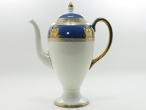 ウェッジウッド ポット■コロンビア パウダーブルー コーヒーポット 1個 WEDGWOOD 1級品