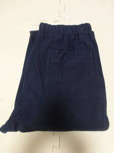 GYM PANT Nigel Cabourn ナイジェルケーボン ジムパンツ ナイジェル・ケーボン 日本製 リブパン サイズ32 ネイビー 紺色 イージーパンツ