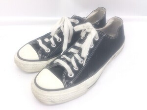 ◇ CONVERSE コンバース ALL STAR ローカット スニーカー シューズ サイズ7 1/2 ブラック メンズ E