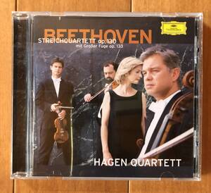 CD-Sep / 独 DG / Hagen Quartett / BEETHOVEN_Streichquartett Op.130 & Grobe Fuge Op.133 etc