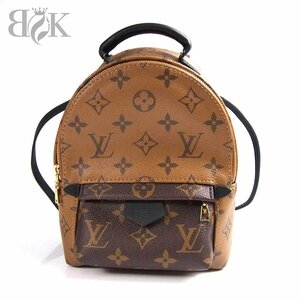 ルイヴィトン モノグラム リバース M44872 ICチップ パームスプリングス ミニリュックサック LOUIS VUITTON 中古美品 ♪