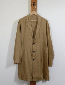 BACK NUMBER/バックナンバー◇ショップコート ワークコート チェスターコート フレンチリネン FRENCH LINEN