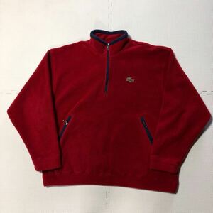 ★ LACOSTE ラコステ ハーフZIP フリースジャケット 4