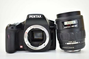 PENTAX K200D デジタル一眼レフカメラ + PENTAX-FA 1:3.5-4.7 28-80mm [ペンタックス][レンズ]26M