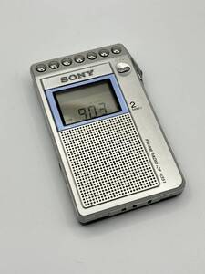 SONY FM/AM RADIO ICF H351ポケットラジオ　音出し確認