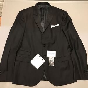 未使用タグ付！Neil Barrett ニールバレット タキシード ジャケット SKINNY FIT ブラック サイズ56 MADE IN ITALY 格安！