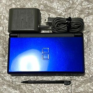 〈良品・画面ヤケ一切無し〉NDS 北米版 ニンテンドーDSLite 本体 コバルトブラック USG-001 NINTENDO ゲームボーイアドバンス GBA ブルー