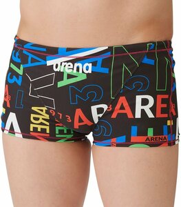 1566349-ARENA/メンズ 競泳トレーニング水着 スパッツ ショートレッグ 水泳 練習用/L