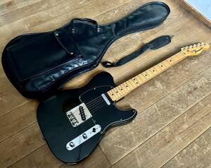 希少 FERNANDES FTE-55 Fender Telecaster model 1974年 日本製 最初期モデル 筆記体ロゴ 玉杢メイプル材ネック/ギグケース付(Revival RTE)