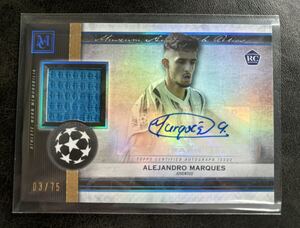 RC ルーキー auto jersey topps museum collection alejandro marques juventus ユベントス サイン ジャージ