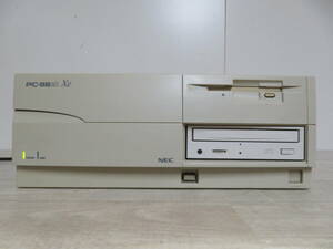 NEC パーソナルコンピューター PC-9821Xe/U7W PC-98 旧型パソコン 本体のみ 室内保管品 通電確認済み 
