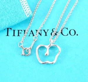 Tiffany & Co. ティファニー アップル りんご PERETTI ペレッティ ネックレス スターリングシルバー925 銀 3.7g 保存袋付き 4589