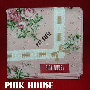 【未使用新品】　PINK HOUSE　ピンクハウス　ハンカチ　25　8293