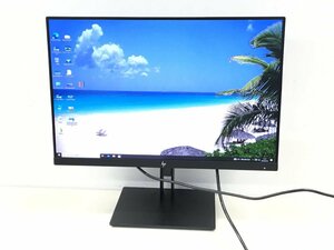 (使用時間：803H)HP24型液晶モニター Z24n G2 3辺狭額縁ベゼル採用　高さ調整 縦回転 2019年製（管：2E-M）