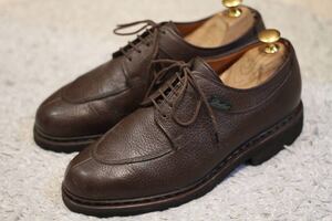 【美品/ゴツいグレイン】PARABOOT アヴィニョン グレインレザー 5.5(デカタグ パラブーツ AVIGNON Chambord REIMS William Michael BRUN)