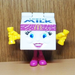 マクドナルド　フィギュア　ミルク　変身　MILK　ミールトイ　 フードトイ　1993　ハッピーセット　アメトイ　ビンテージ