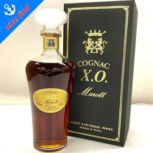 未開栓◆マネット MANETT◆XO コニャック ブランデー 旧ボトル 700ml アルコール40% 箱付き 洋酒 古酒 お酒