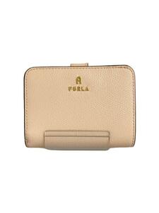 FURLA◆23SS/2つ折り財布/レザー/PNK/無地/WP00315 ARE000/カメリアピンク