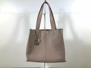 den HAMANO 傳濱野 Fioen フィオン ミニトートバッグ NADESHIKO Beige なでしこベージュ 牛革 レディース バッグ 皇室御用達 ユーズド