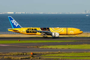 飛行機　デジタル画像 ANA スターウォーズ C-3PO 10