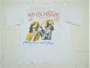 博物館級！レッド・ツェッペリン（Led Zeppelin）ヴィンテージロックTシャツ　ビンテージ　ロックT　白　1995年　NO QUARTER
