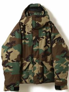 【新品】【BEAMS別注】Marmot / Mammoth Down Short Parka ゴアテックス　CAMO柄　 パーカー　メンズ