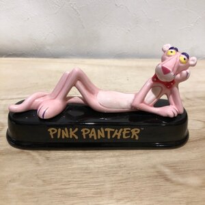 ピンクパンサー　黒　寝そべり　The Pink Panther　陶器　雑貨　置物　ビンテージ　レトロ　インテリア　管理001・４