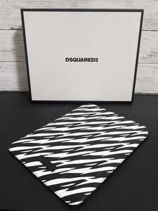 DSQUARED2 ディースクエアード☆タイガープリント レザータブレットケース