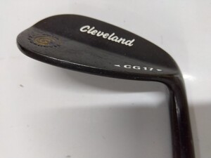 【単品ウェッジ】 Cleveland CG17 56°・10° flex:不明 メンズ右 N.S.PRO スチールシャフト クリーブランド