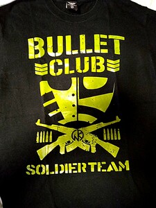 Tシャツ　新日本プロレス　キン肉マン　BULLET CLUB　キン肉マンソルジャー　アタル　コラボレーション　プロレス　バレットクラブ　XL