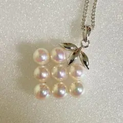 MIKIMOTO ミキモト　ネックレス　あこや真珠 パール　8粒　ベビーパール