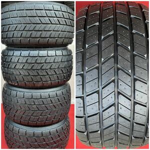 RACING タイヤ。前後サイズ違う。送料無料 バリ溝★DUNLOP SP SPORT R93 13インチ240/570R13(2本)180/550R13(2本)日本製■FOR F4 USE ONLY