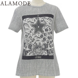 クリスチャンディオール FANTAISIE TAROT LETOILE Tシャツ トップス タロット S ネイビー紺 013T03WJ437 40802116650【アラモード】