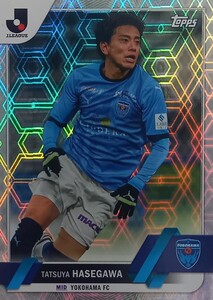 横浜FC　長谷川竜也　　レギュラー パラレル　T Topps J.League2023 65 　　/ 川崎フロンターレ 北海道コンサドーレ札幌 東京ヴェルディ