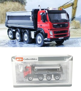 WSI 1/50 2008 テルベルグ ボルボ FM2000 4軸 深型ダンプ トラック テルバーグ 2代目 Premium Line TERBERG KIPPER 4 AXLE 送料無料