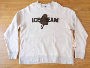 SW1■ICECREAM スウェット (XL) / BILLIONAIRE BOYS CLUB