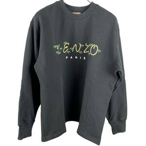 KENZO (ケンゾー) LOGO SWEATER Longsleeve T Shirt 22SS (black)
