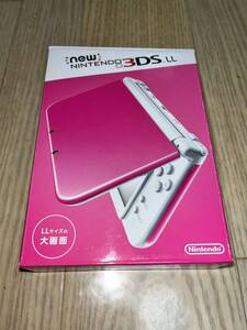 中古超美品！新品同様！！newニンテンドー3DS LL本体。ピンク×ホワイト