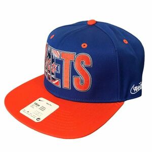 【日本未発売】NIKE×MLB NEWYORK METS ナイキ×ニューヨークメッツ ベースボールキャップ フリーサイズ 青 オレンジ 帽子 新品 限定 CAP