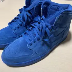 Nike Air Jordan 1 Retro High Blue Suede