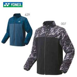 【51033 007 M】YONEX（ヨネックス）ユニニットウォームアップシャツ　ブラック M 新品未使用 バドミントン テニス 冬物