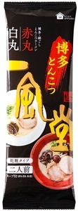 大特　NEW 激うま　博多　超人気店　博多 一風堂　 博多豚骨　激うまラーメン 1袋に2種類 白丸ラーメン3食分　　赤丸ラーメン3食分 