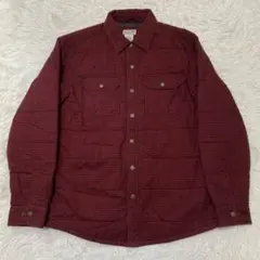 美品 90s LLBEAN エルエルビーン ジャケット ブルゾン ボタンロゴ 赤